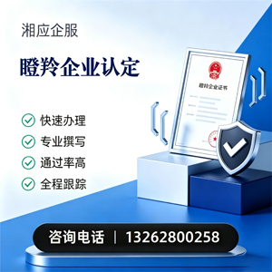 南昌瞪羚企业认定申报服务