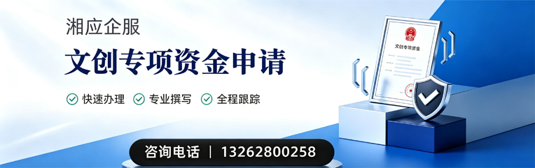 南昌文创专项资金申报服务